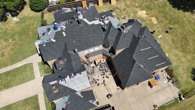 Forest Ridge roofing installation in progress